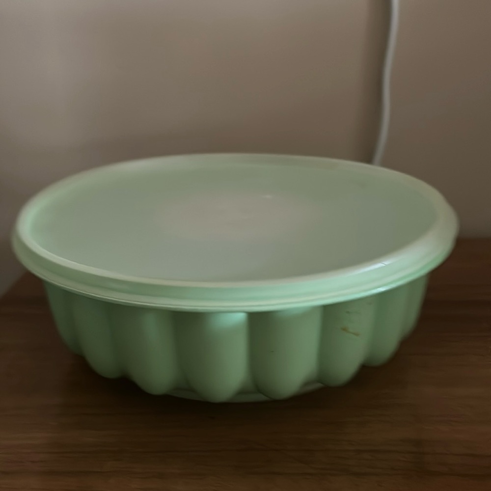 Tupperware jello mold